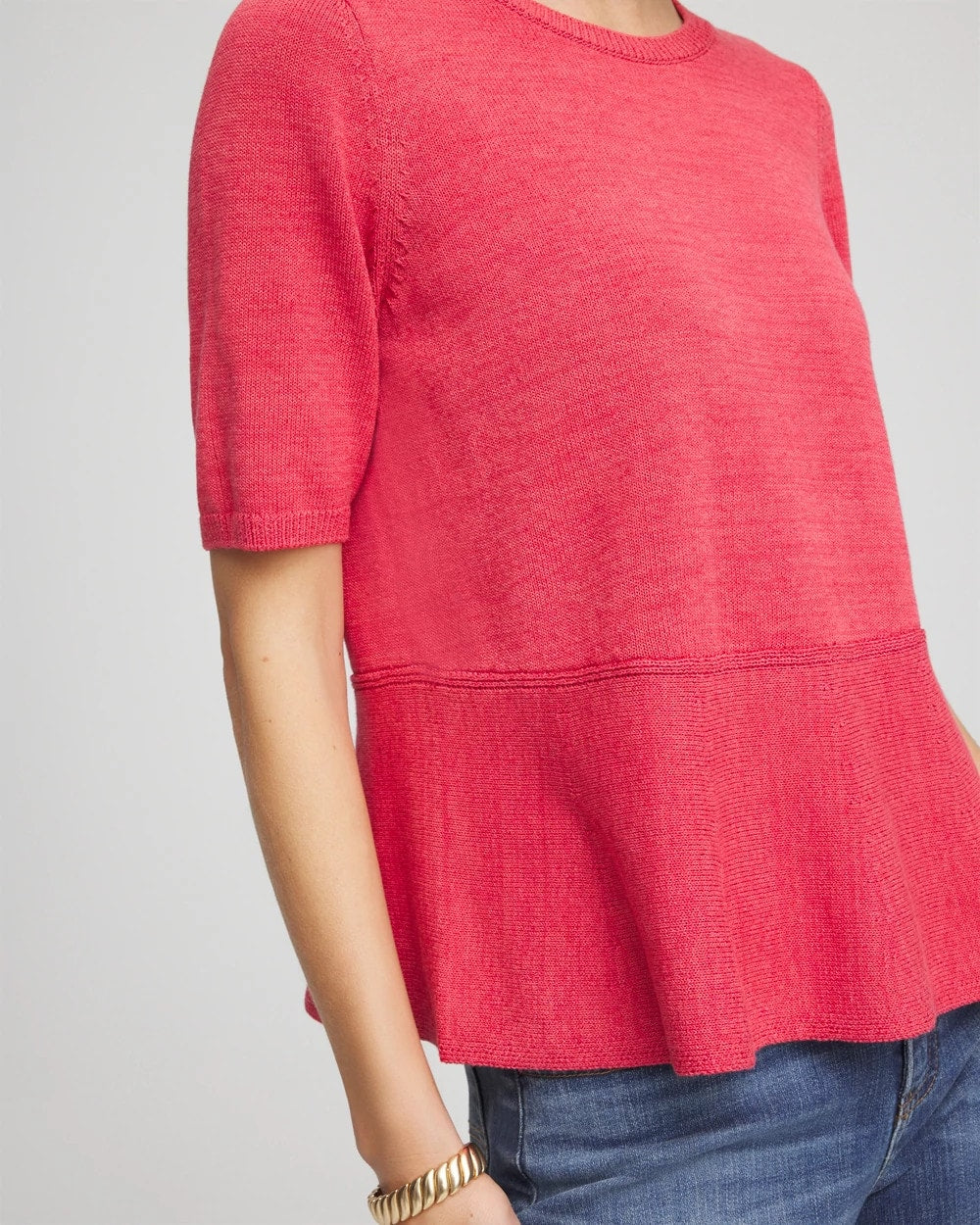 Chico's - Pullover Peplum Sweater
