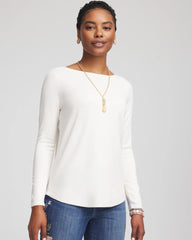 Chico's - Ella Bateau Pullover Sweater
