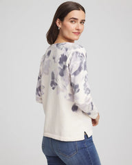 Chico's - Printed V-Neck Sweater