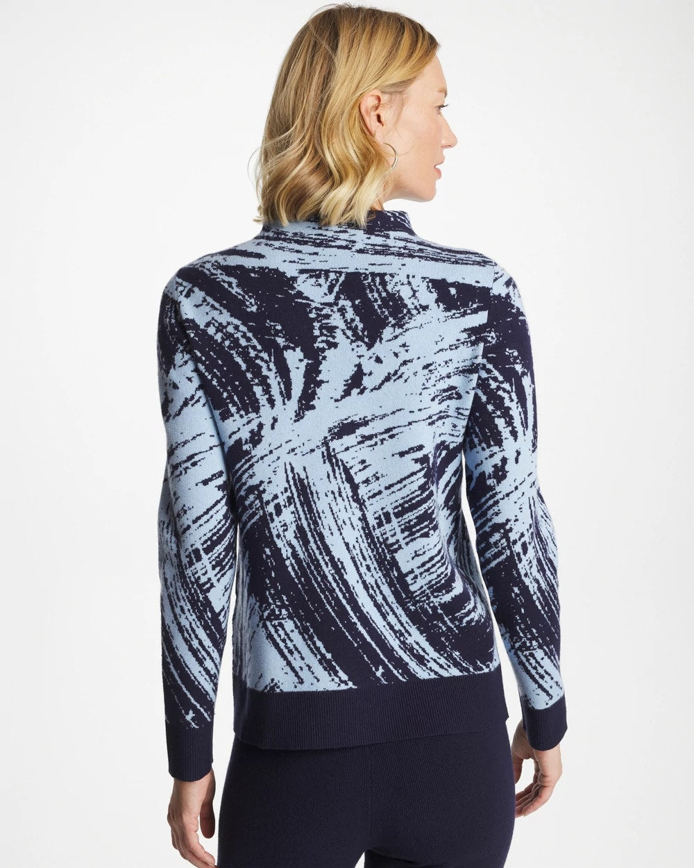 Chico's - Zenergy® Luxe Sketch Funnelneck Top