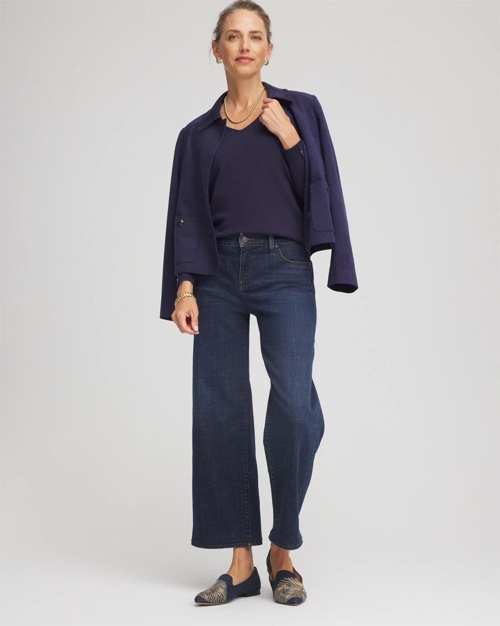 Chico's - Ella V-Neck Pullover Sweater