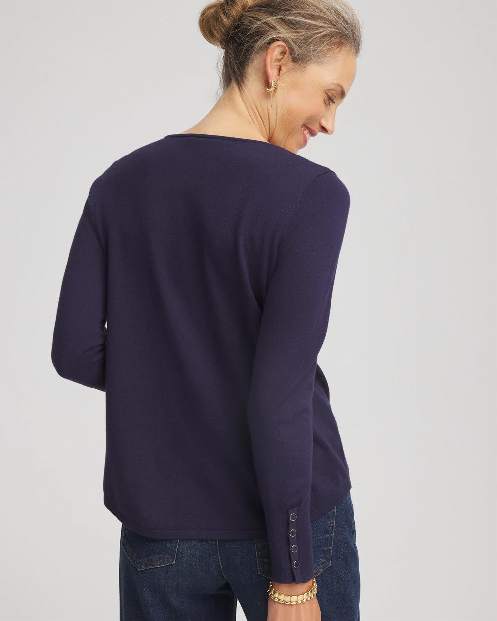 Chico's - Ella V-Neck Pullover Sweater