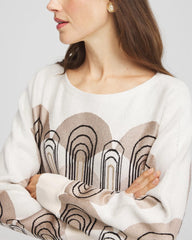 Chico's - Art Deco Dolman Pullover Sweater