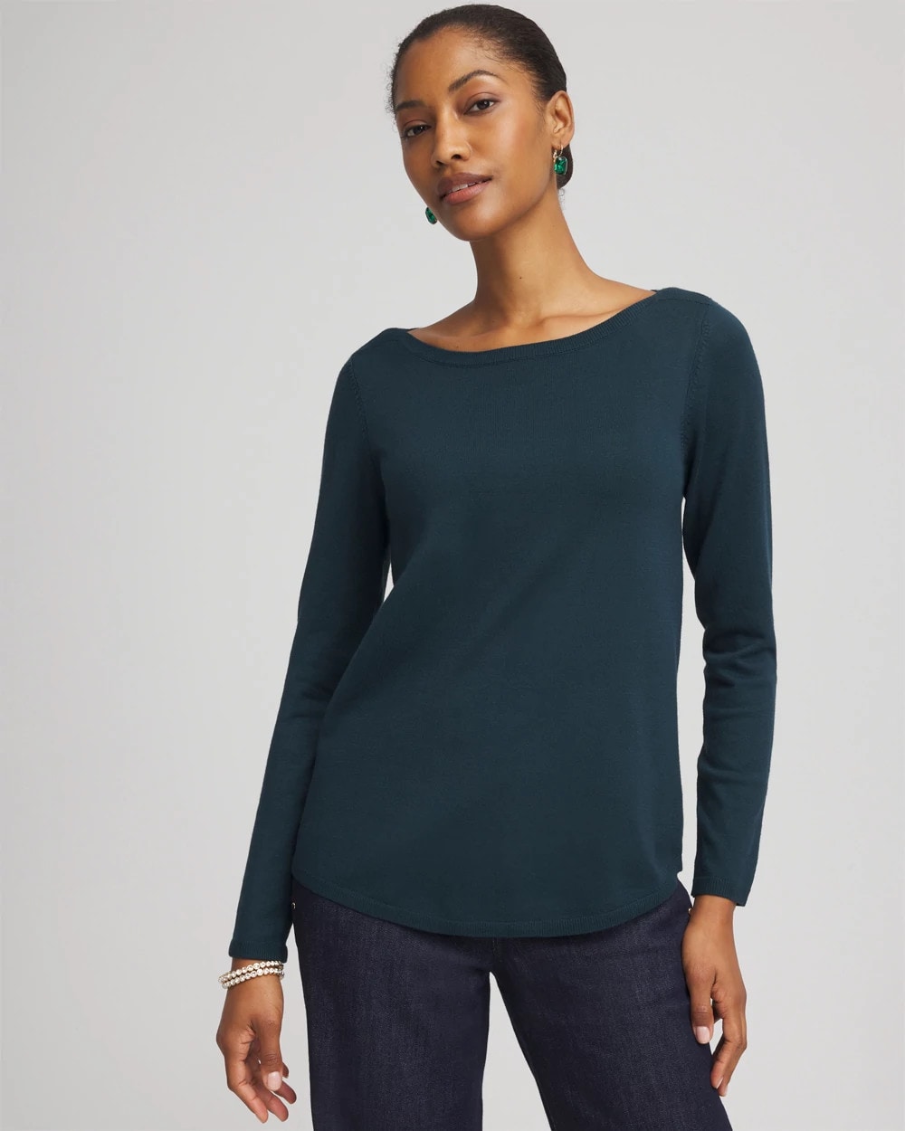 Chico's - Ella Boatneck Sweater