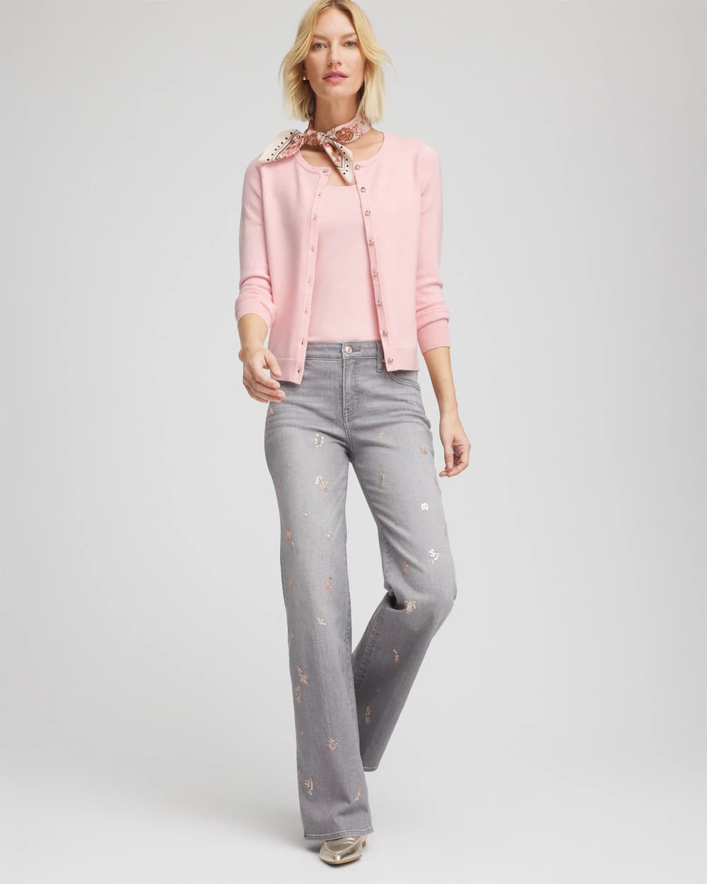 Chico's - Crewneck Cardigan