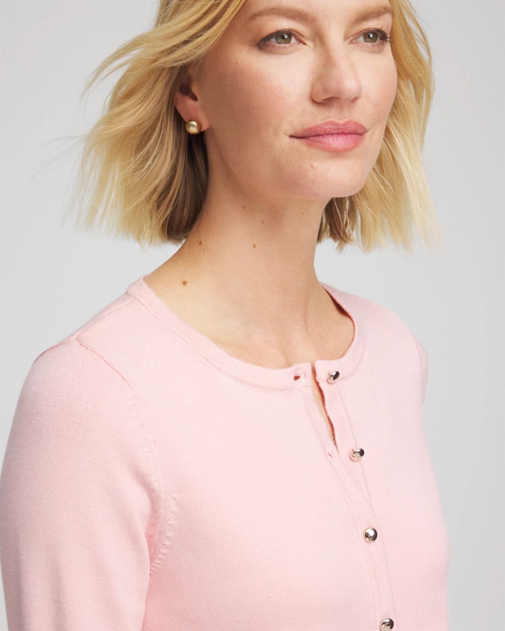 Chico's - Crewneck Cardigan