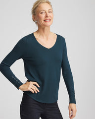 Chico's - Ella V-Neck Pullover Sweater