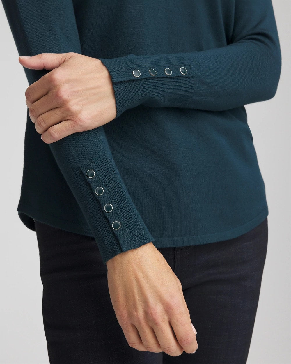 Chico's - Ella V-Neck Pullover Sweater