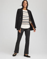 Chico's - Ella Stripe Boatneck Sweater