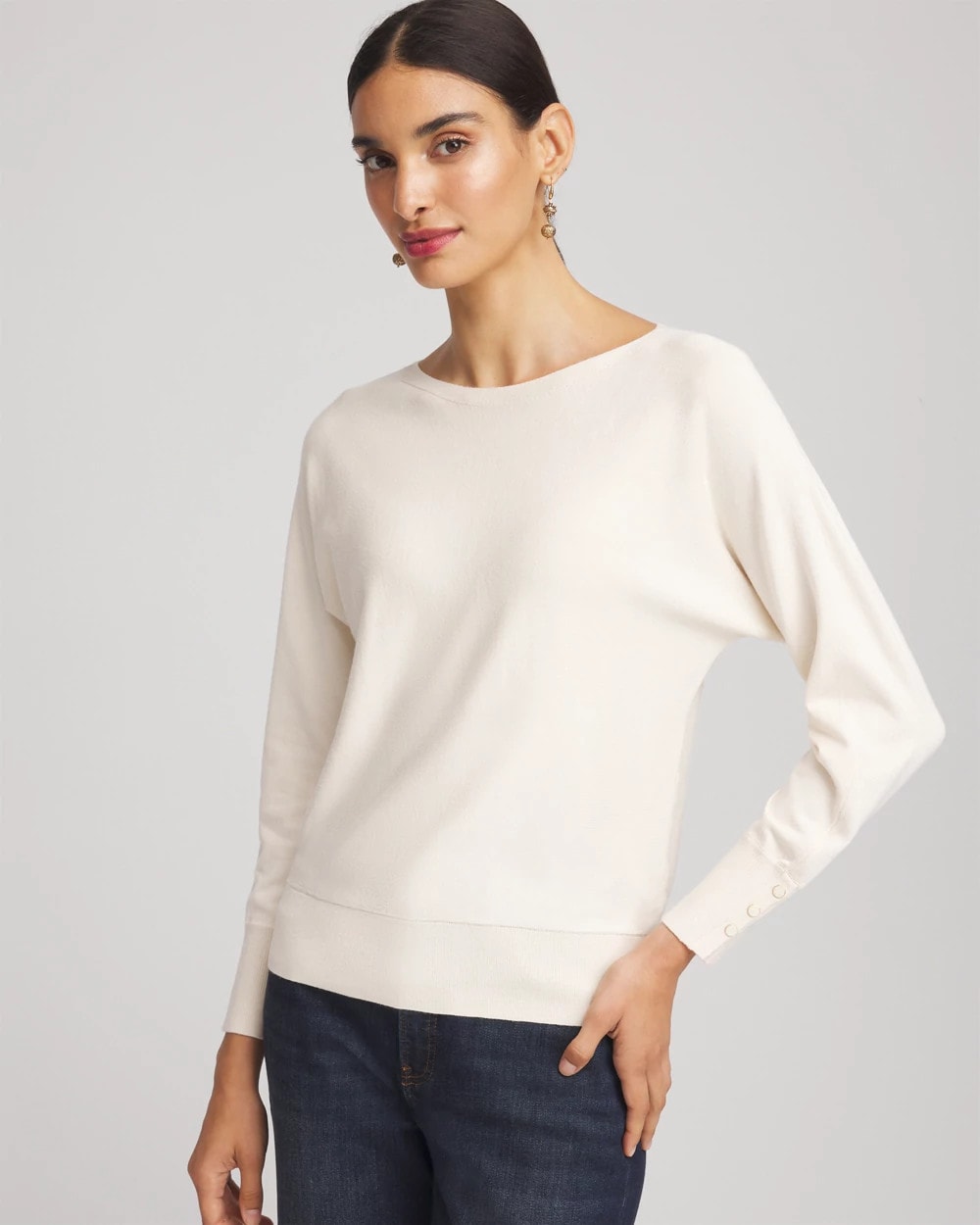 Chico's - Ella Boatneck Pullover Sweater