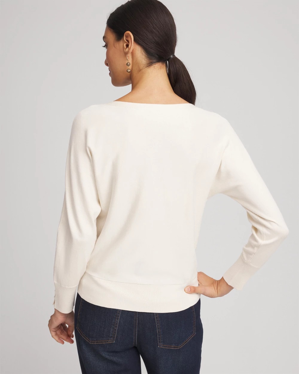 Chico's - Ella Boatneck Pullover Sweater