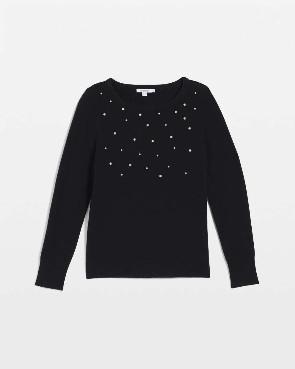 Chico's - Embellished Cashmere Pullover Sweater