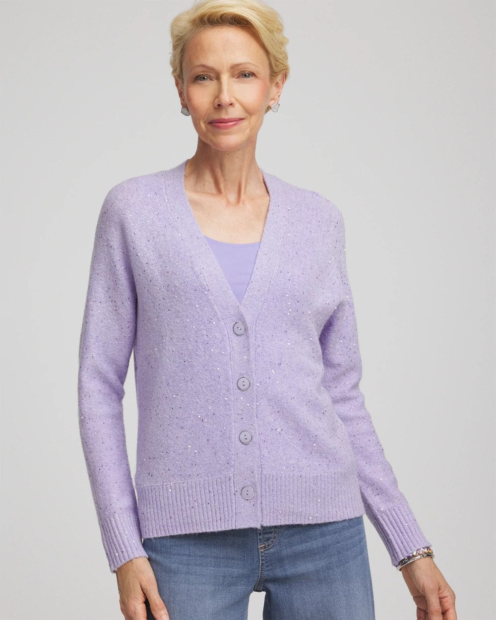 Chico's - Shine Boyfriend Cardigan