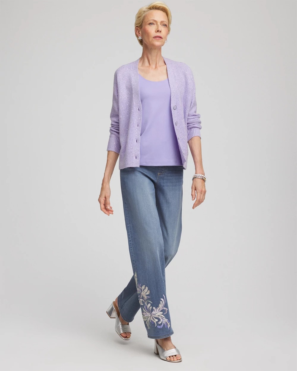Chico's - Shine Boyfriend Cardigan