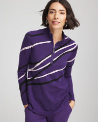 Chico's - Zenergy® Luxe Morocco Half-Zip Pullover
