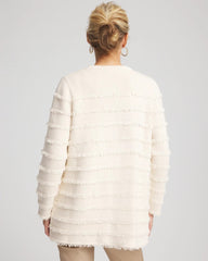 Chico's - Fringe Ottoman Knit Cardigan