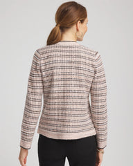 Chico's - Sunset Abstract Sweater Jacket