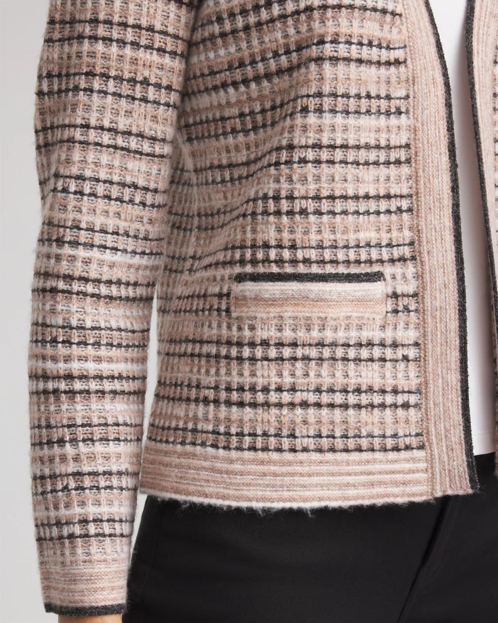 Chico's - Sunset Abstract Sweater Jacket