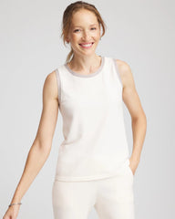 Chico's - Zenergy® Luxe Metallic Trim Tank