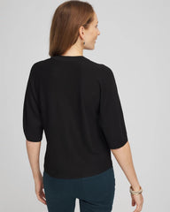 Chico's - Dolman Sleeve Crew Neck Pullover Sweater