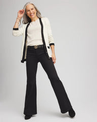 Chico's - Tipped Lady Jacket Cardigan