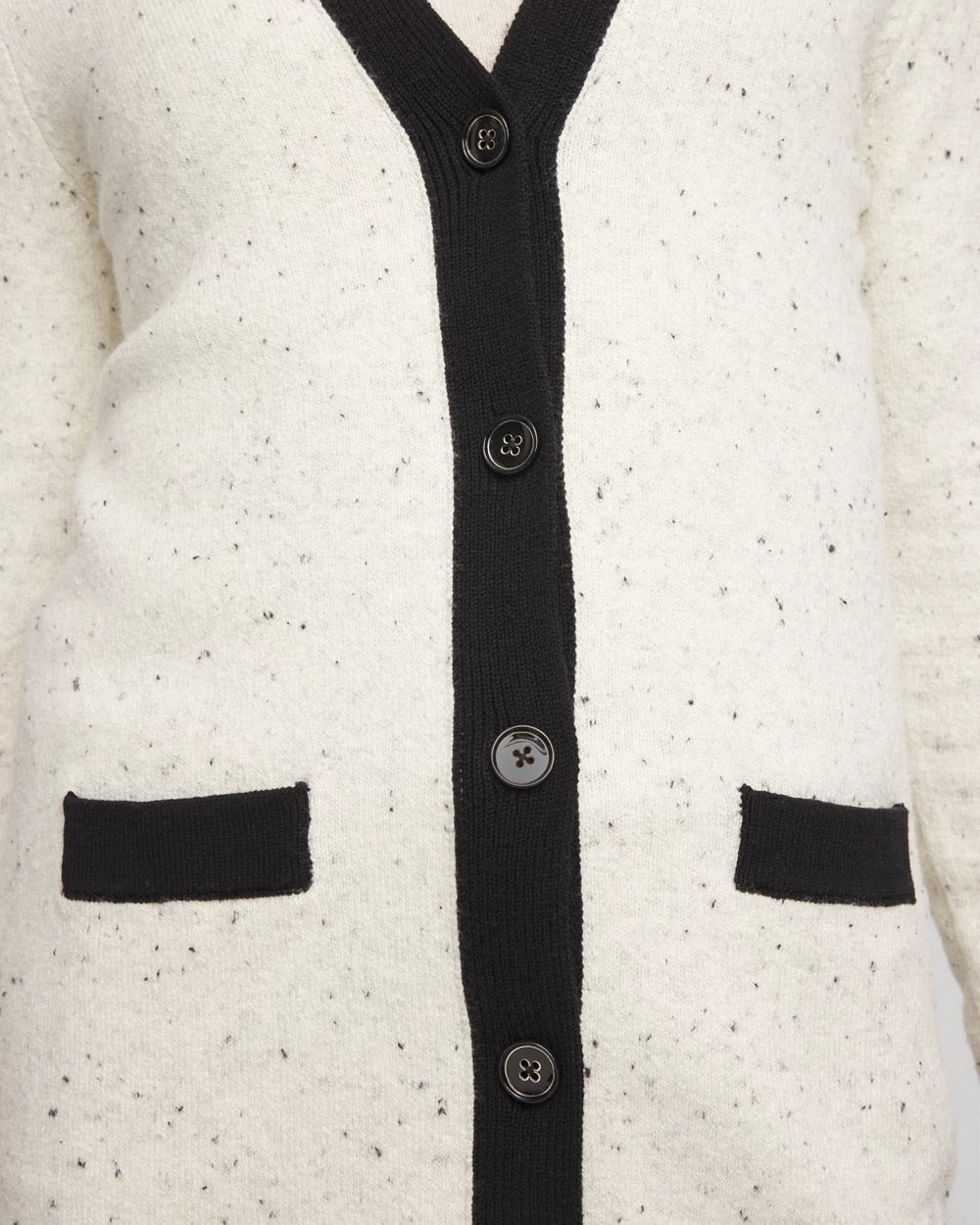 Chico's - Tipped Lady Jacket Cardigan