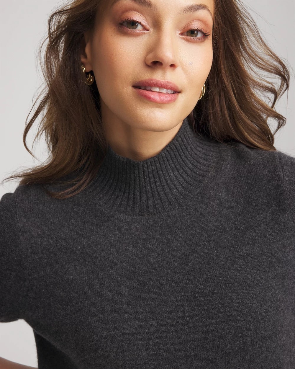 Chico's - Cashmere Elbow-Sleeve Sweater