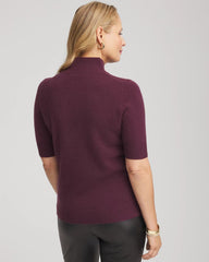 Chico's - Cashmere Elbow-Sleeve Sweater