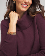 Chico's - Cowlneck Cashmere Pullover Tunic