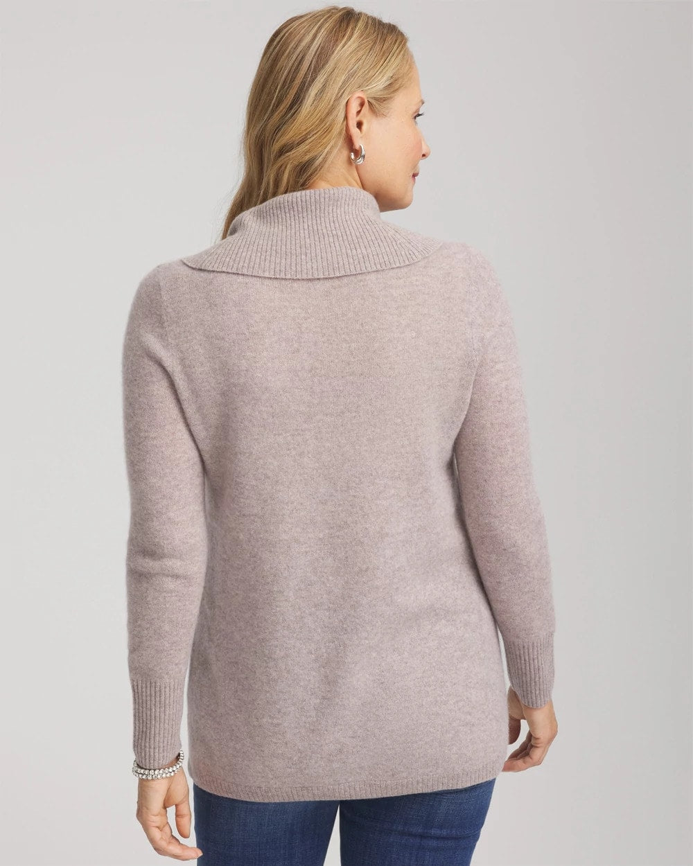 Chico's - Cowlneck Cashmere Pullover Tunic