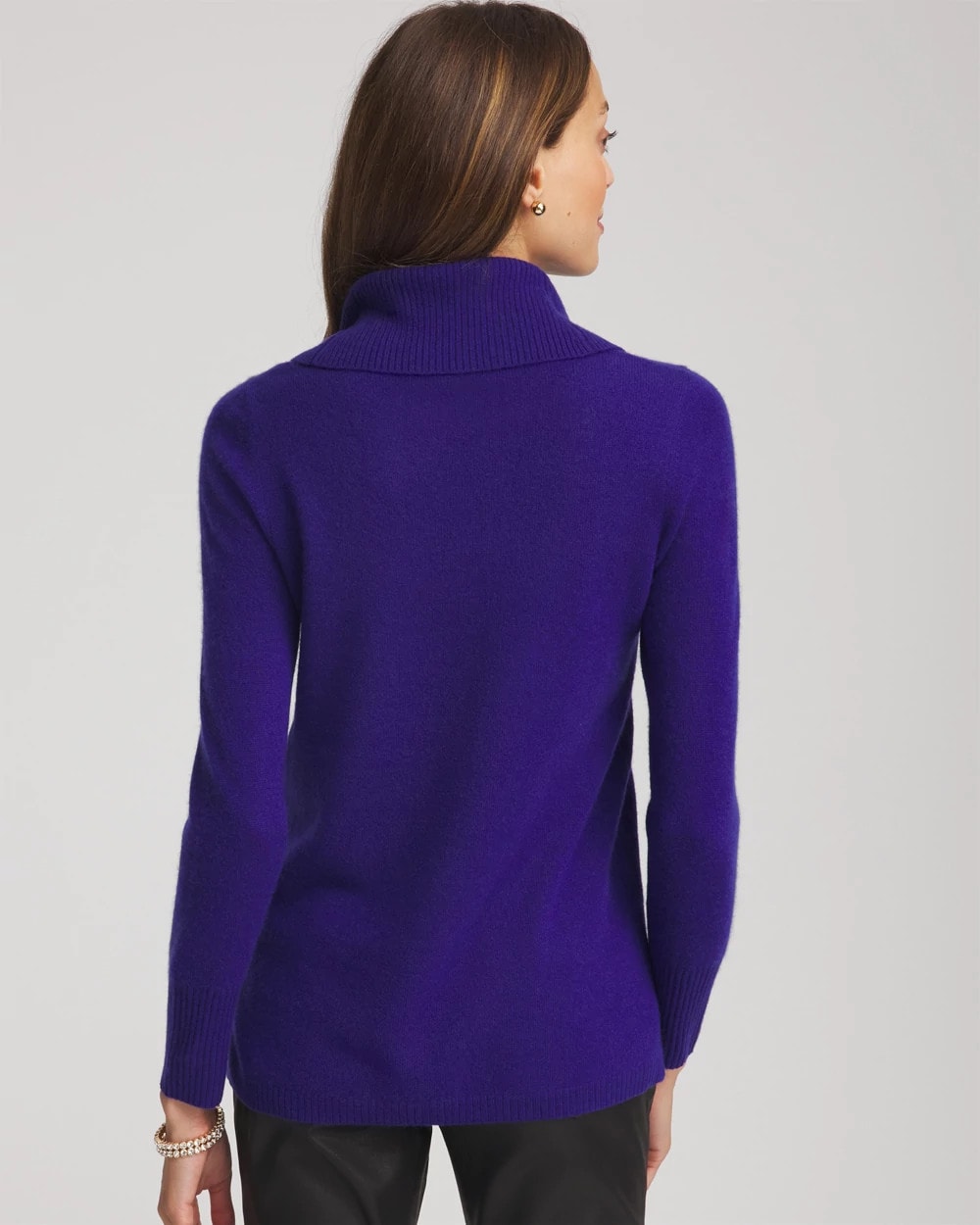 Chico's - Cowlneck Cashmere Pullover Tunic
