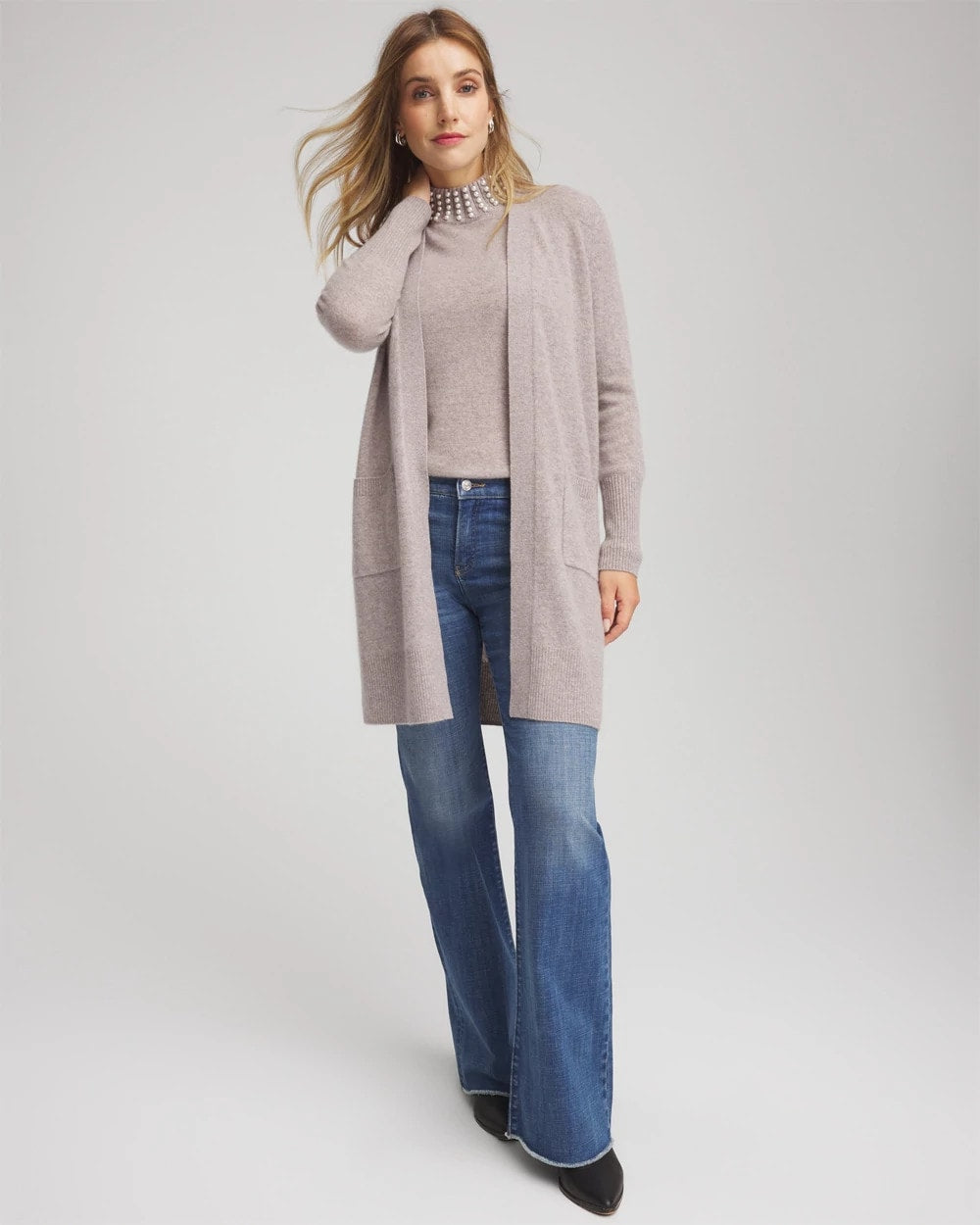 Chico's - Cashmere Duster Cardigan