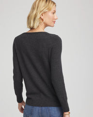 Chico's - Relaxed V-Neck Cashmere Sweater