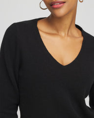 Chico's - Relaxed V-Neck Cashmere Sweater