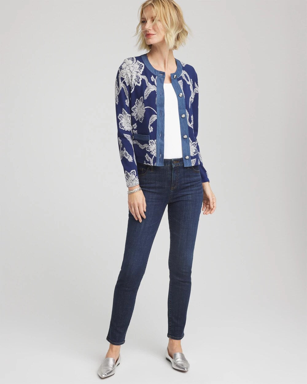 Chico's - Floral Lady Jacket