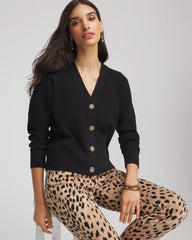 Chico's - Relaxed-Fit Button-Front Cardigan