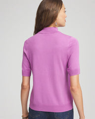Chico's - Ella Elbow Sleeve Mockneck Sweater