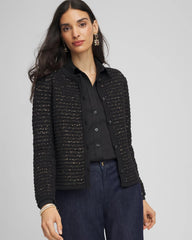 Chico's - Shine Cropped Cardigan