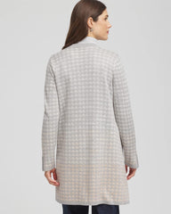 Chico's - Metallic Herringbone Cardigan