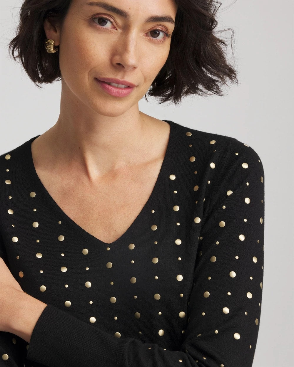 Chico's - Ella Embellished Pullover Sweater