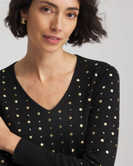 Chico's - Ella Embellished Pullover Sweater