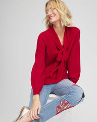 Chico's - Bow-Detailed Sweater