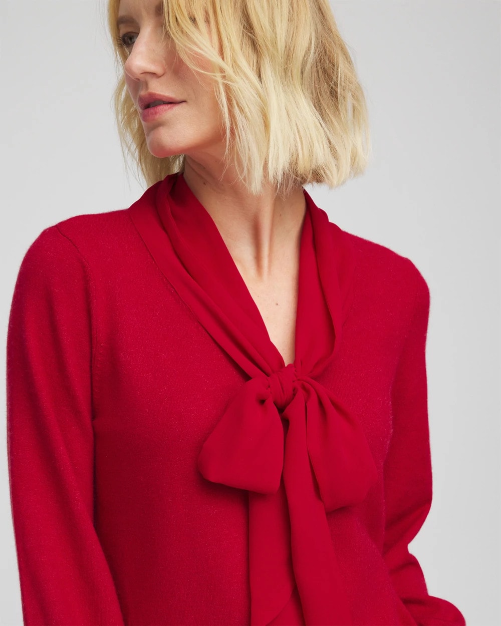 Chico's - Bow-Detailed Sweater