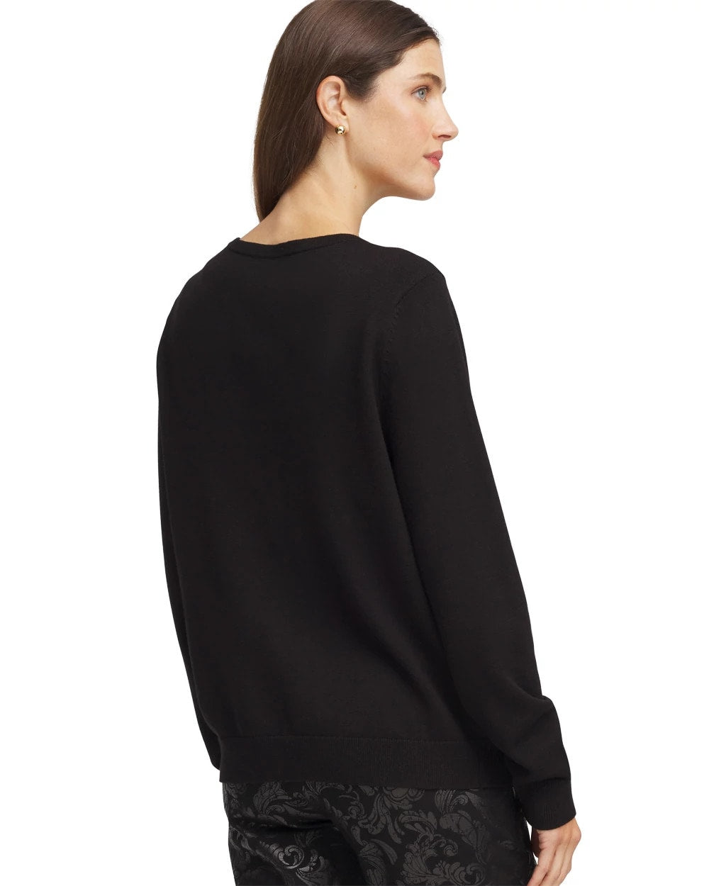 Chico's - Ombré Rhinestone Cardigan