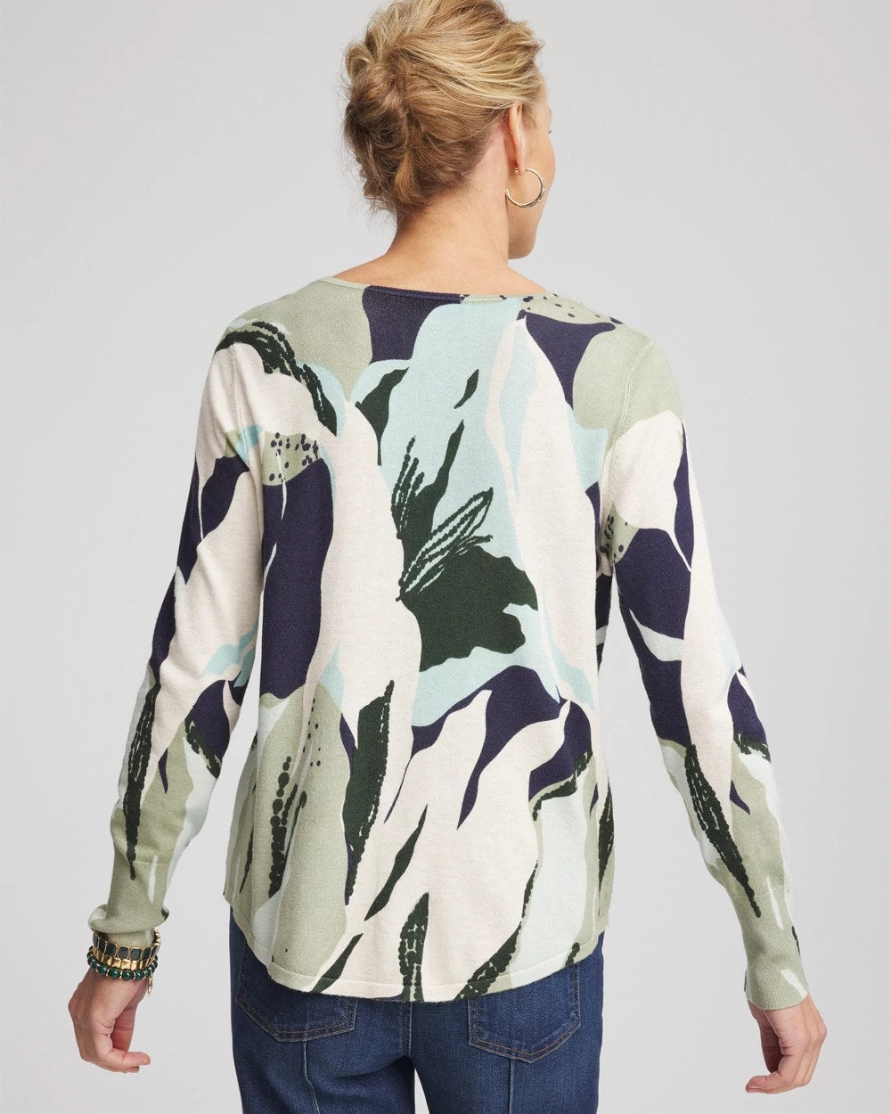 Chico's - Ella La Fleur Pullover Sweater