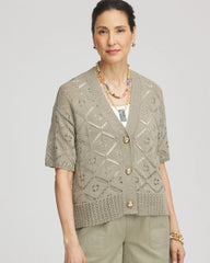 Chico's - Short Button-down Cardigan