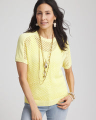 Chico's - Dolman Sleeved Sweater Tee