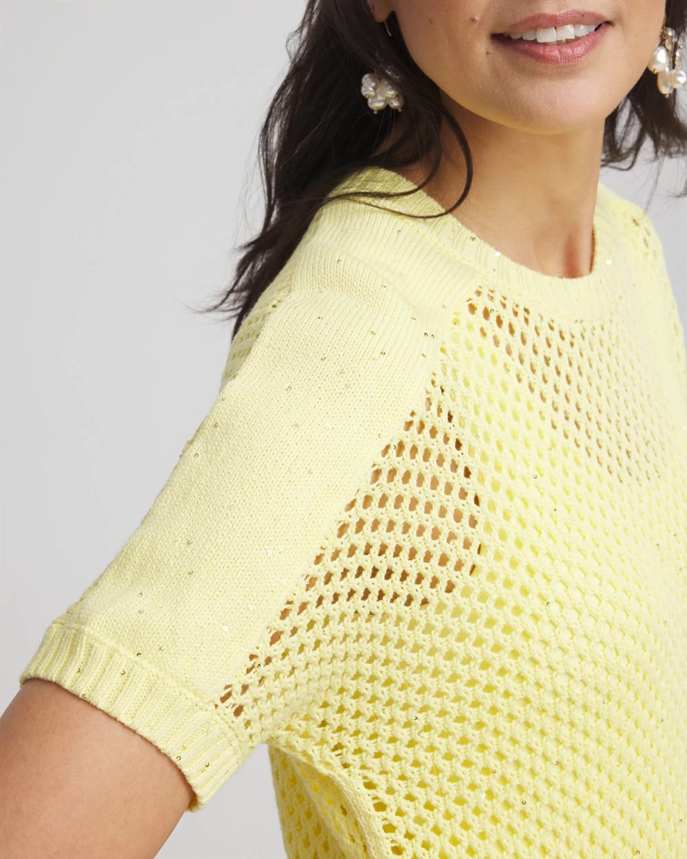 Chico's - Dolman Sleeved Sweater Tee
