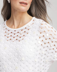 Chico's - Dolman Pointelle Sweater