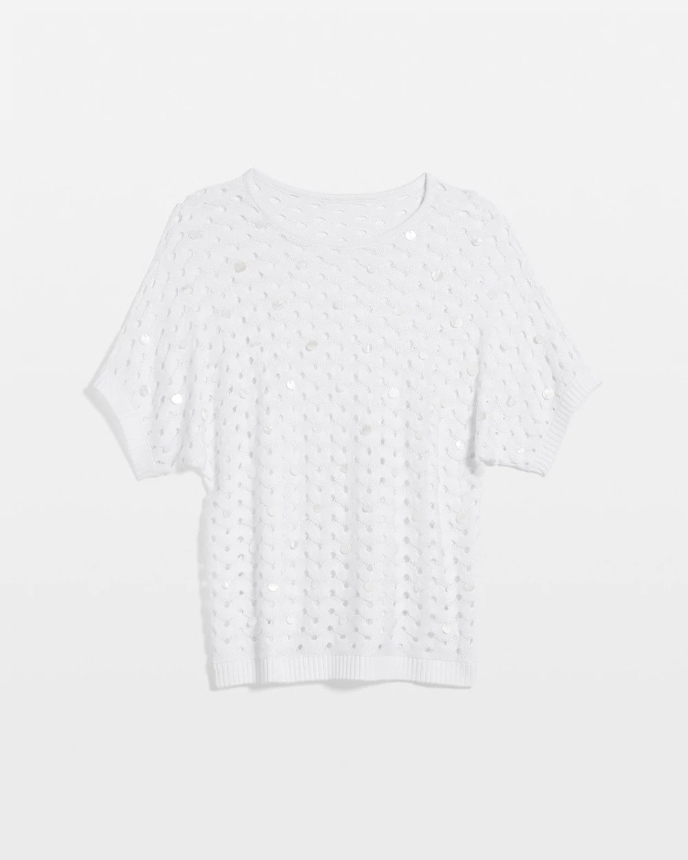Chico's - Dolman Pointelle Sweater